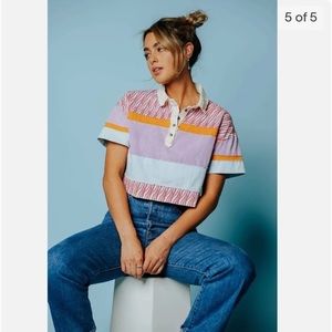 NWT We the Free Bella Tee Retro Combo - XS